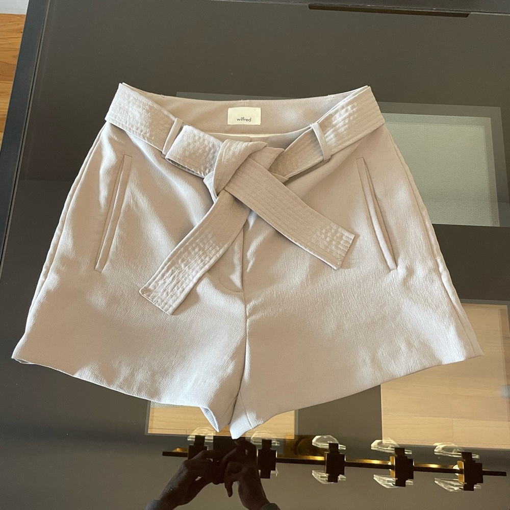 Aritzia Wilfredo tie shorts - Picture 2 of 8